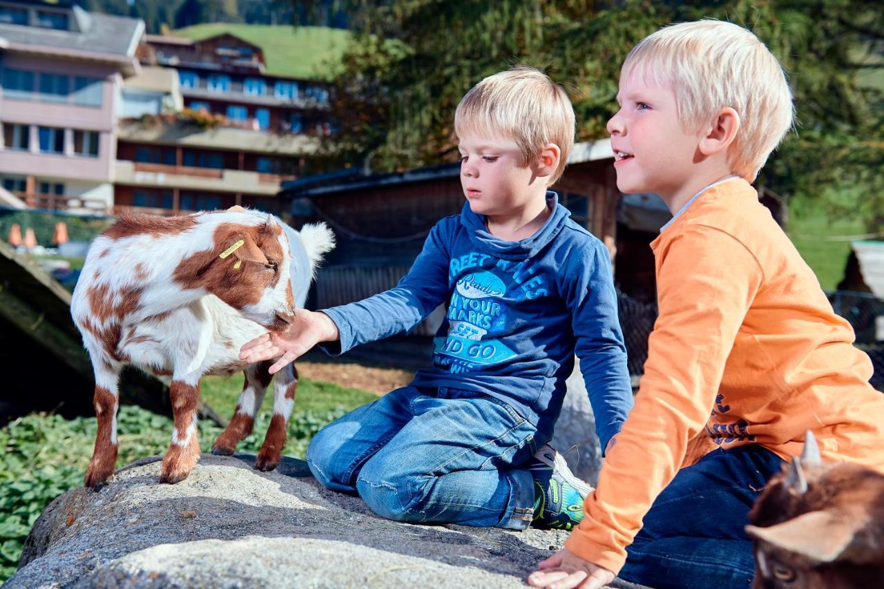 Ferien- Und Familienhotel Alpina Adelboden Exteriör bild