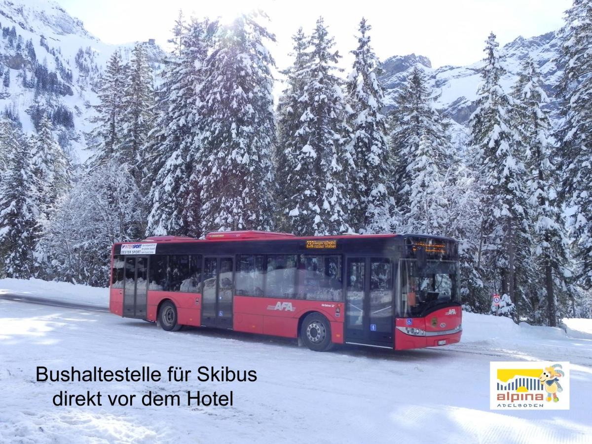 Ferien- Und Familienhotel Alpina Adelboden Exteriör bild