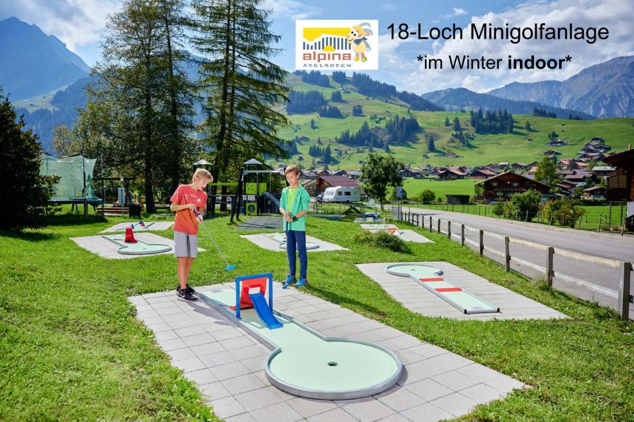 Ferien- Und Familienhotel Alpina Adelboden Exteriör bild