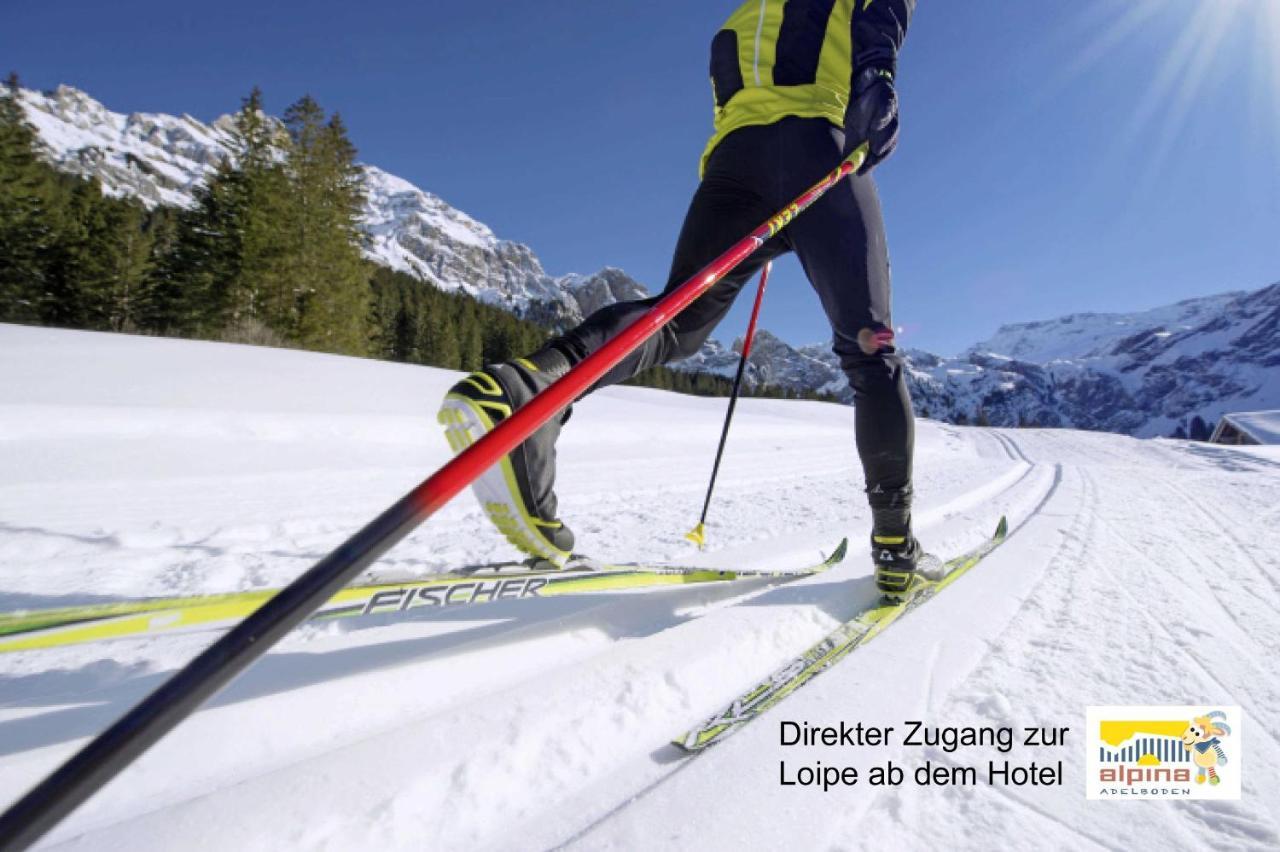 Ferien- Und Familienhotel Alpina Adelboden Exteriör bild