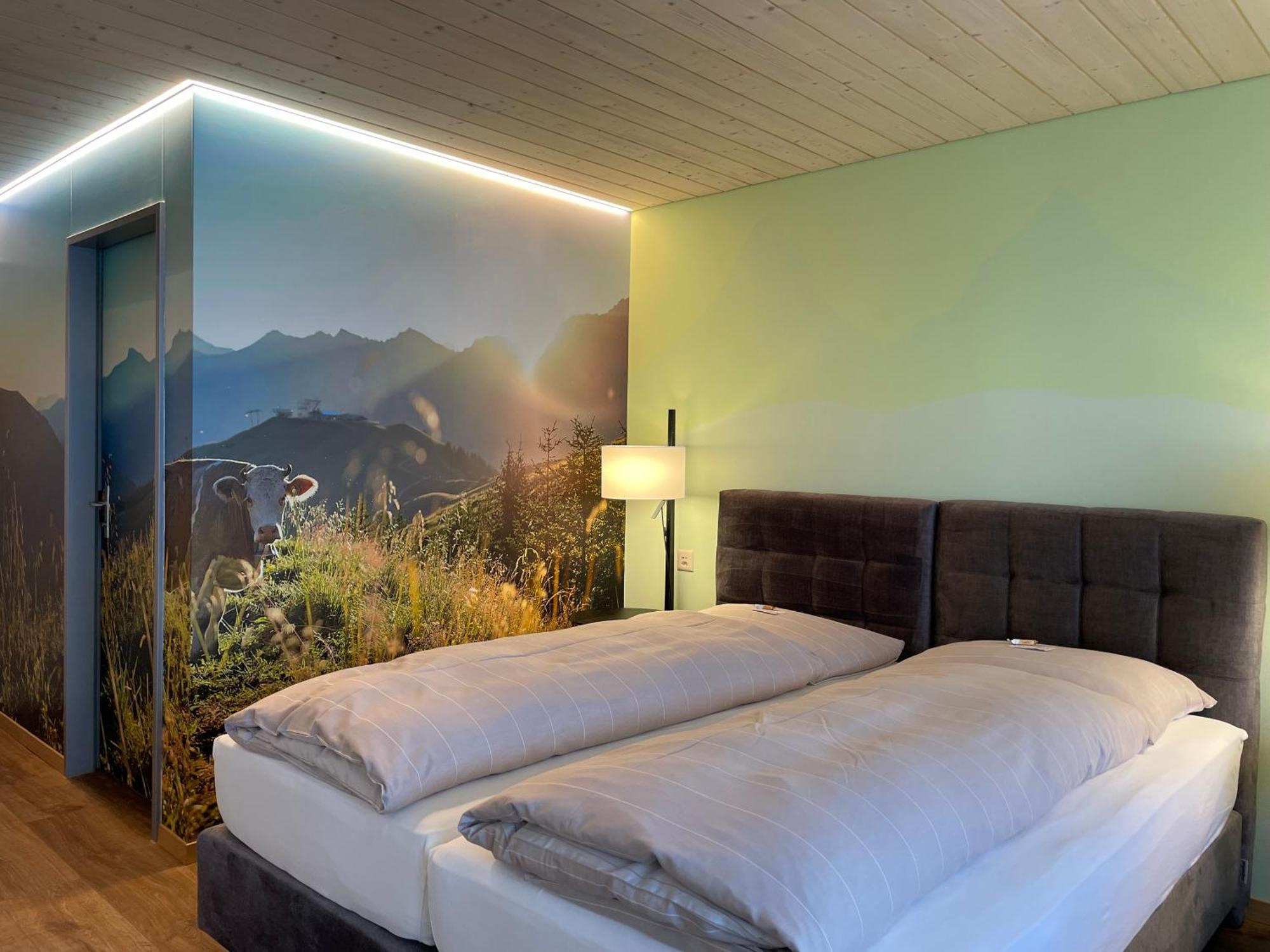 Ferien- Und Familienhotel Alpina Adelboden Exteriör bild
