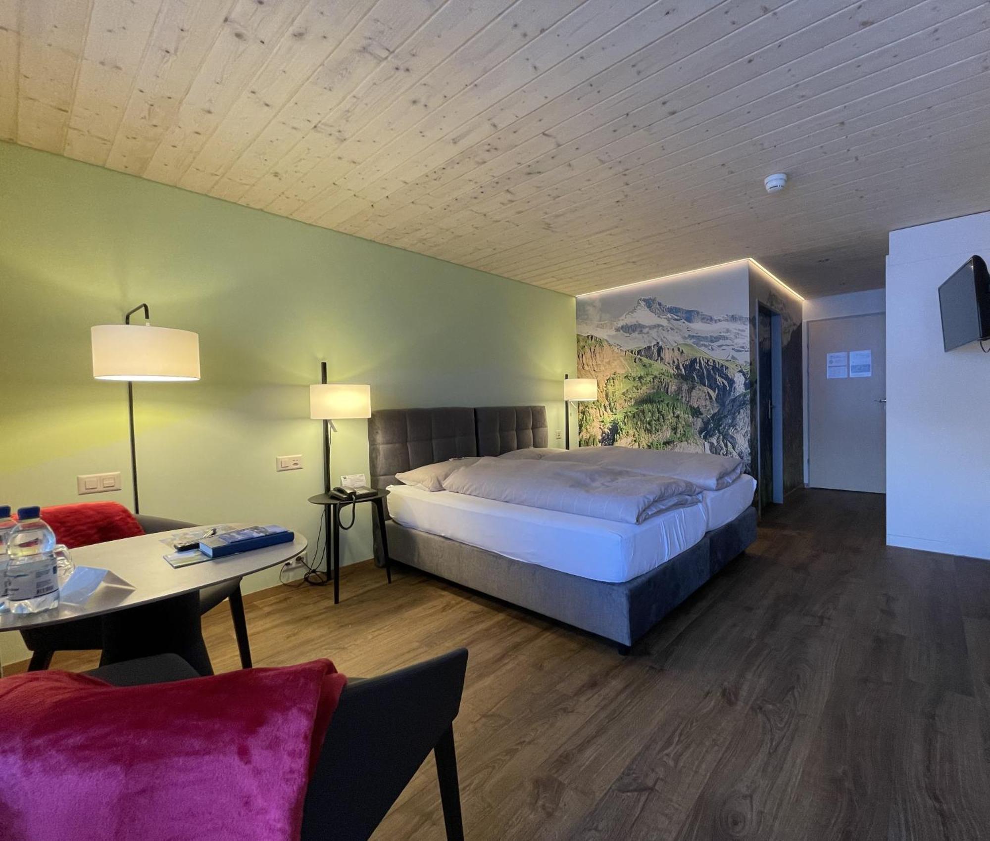 Ferien- Und Familienhotel Alpina Adelboden Exteriör bild