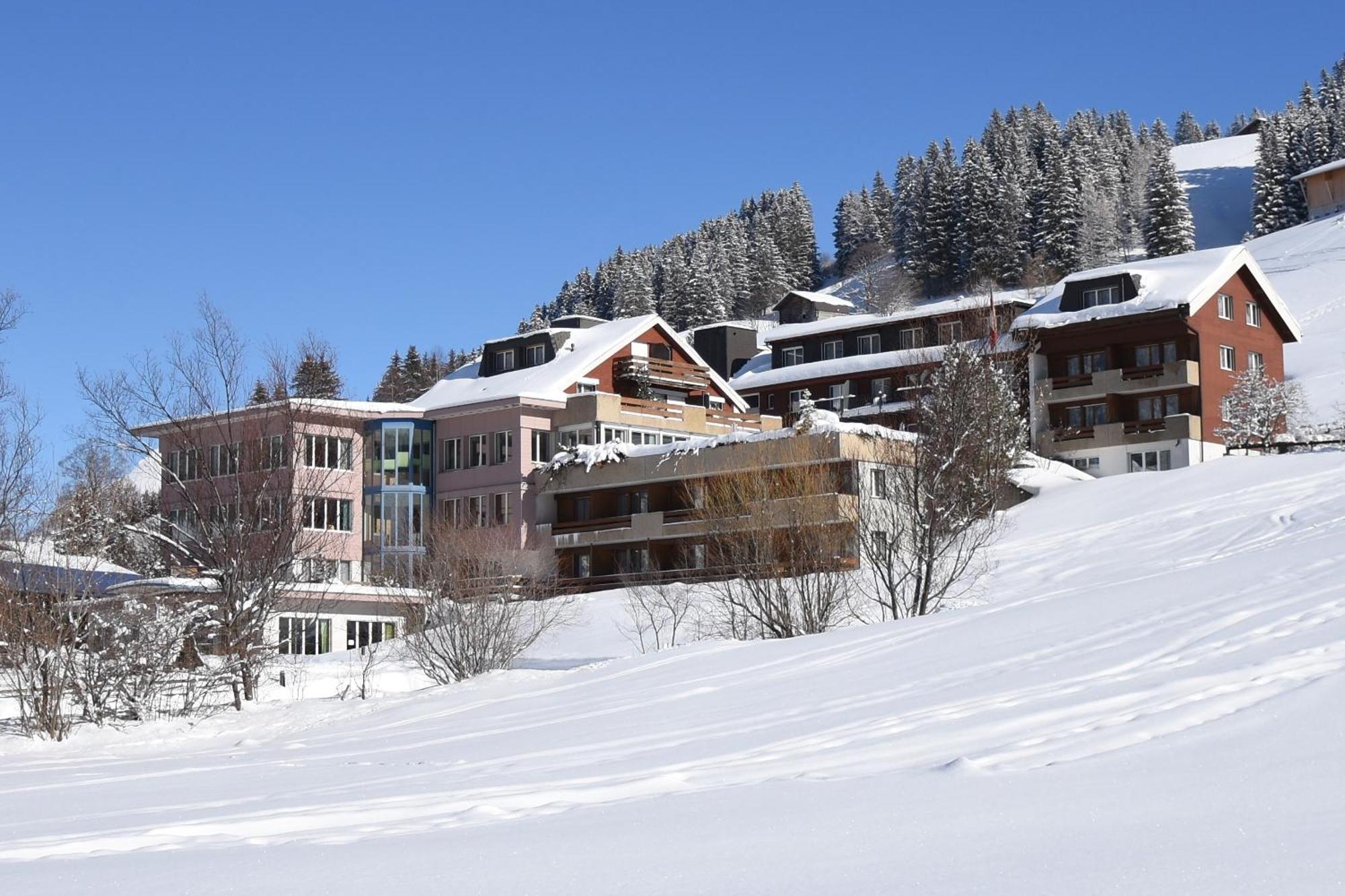 Ferien- Und Familienhotel Alpina Adelboden Exteriör bild